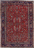 Antique Heriz Area Rug (7' x 10')